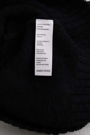 Pull James Perse Noir en Coton