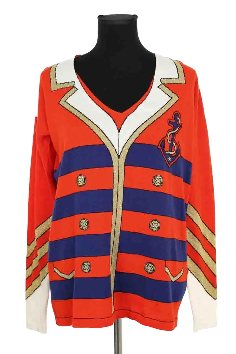 Pull Jean-Charles de Castelbajac Rouge en Coton, taille XXL - Seconde Main