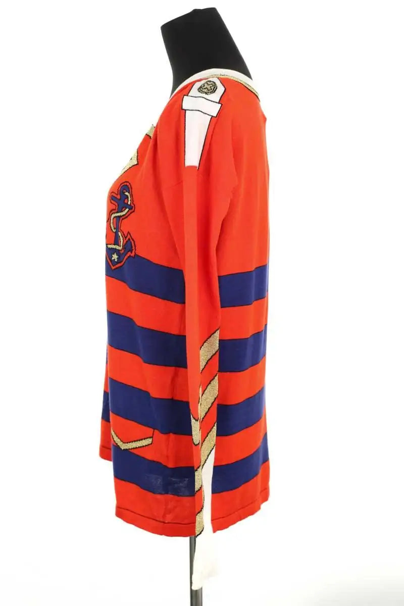 Pull Jean-Charles de Castelbajac Rouge en Coton