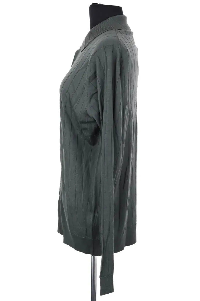 Pull John Smedley Vert en Laine