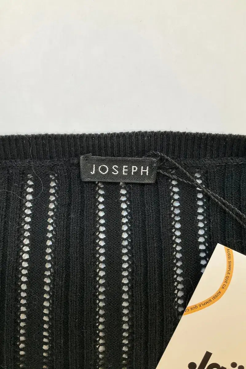 Pull Joseph Noir en Coton