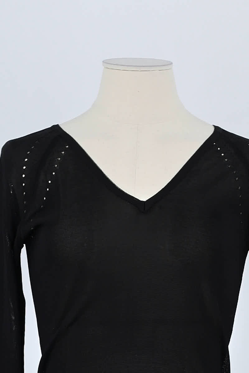 Pull Joseph Noir en Polyester
