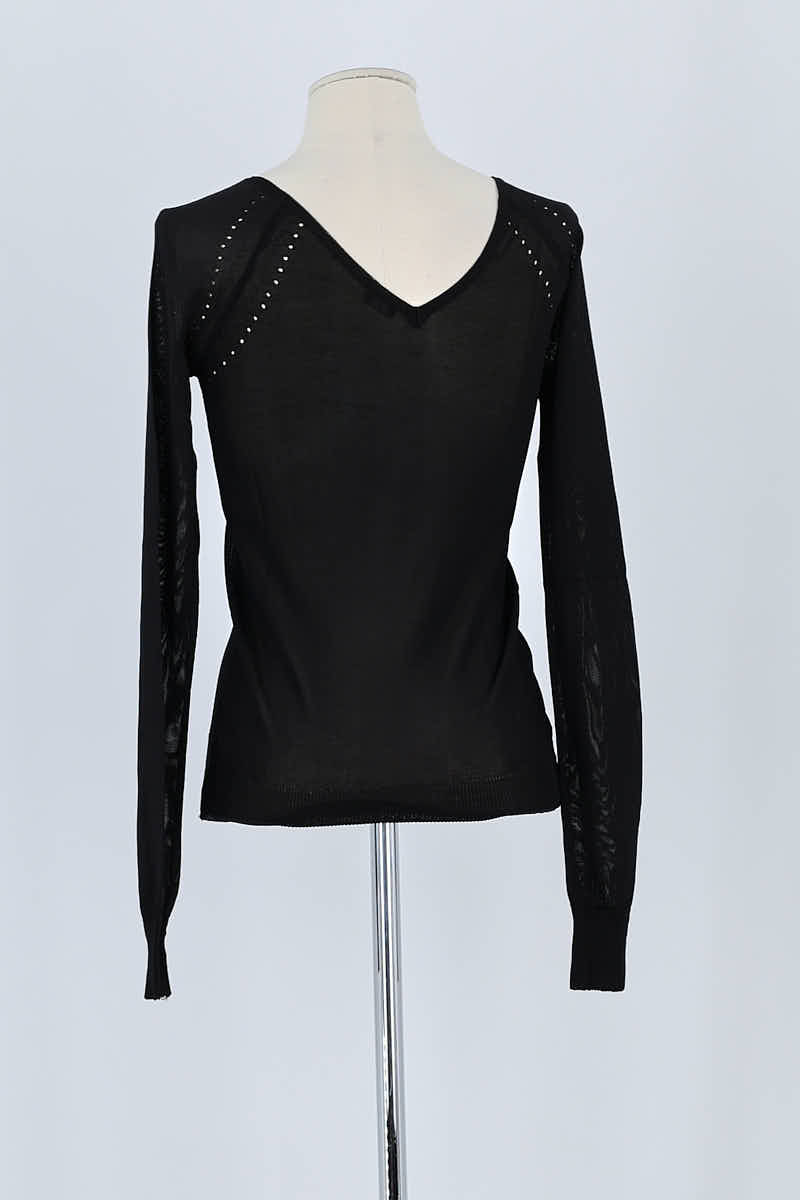 Pull Joseph Noir en Polyester