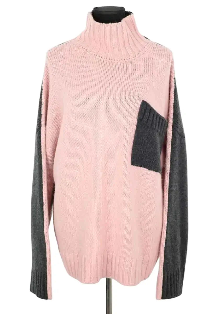 Pull JW Anderson Rose en Laine, taille L - Seconde Main
