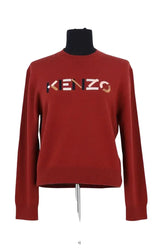 Pull Kenzo Rouge en Laine, taille M - Seconde Main