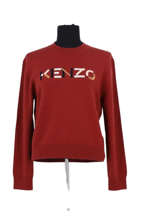 Pull Kenzo Rouge en Laine, taille M - Seconde Main
