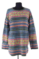 Pull Kenzo Vert en Laine, taille L - Seconde Main