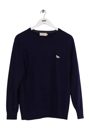 Pull Kitsuné Bleu en Laine, taille S - Seconde Main
