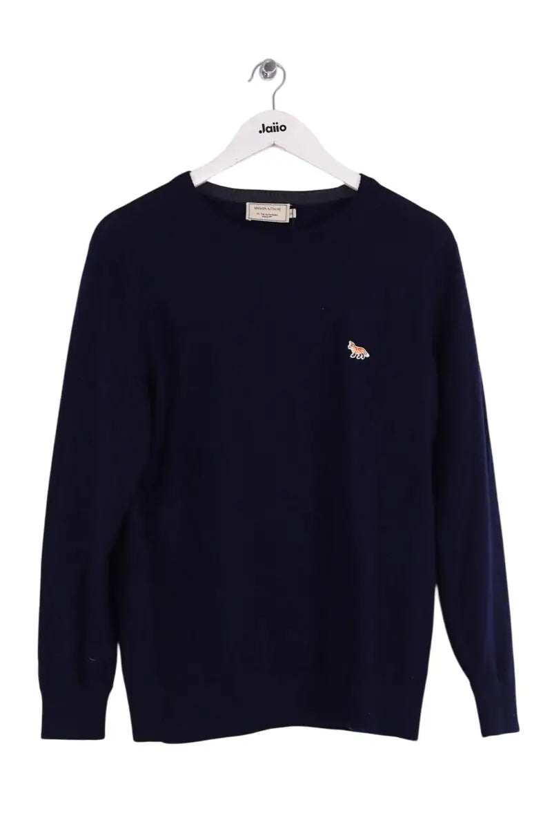 Pull Kitsuné Bleu en Laine, taille S - Seconde Main