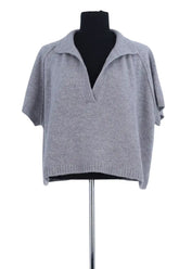 Pull Kujten Anthracite en Cachemire, taille M - Seconde Main