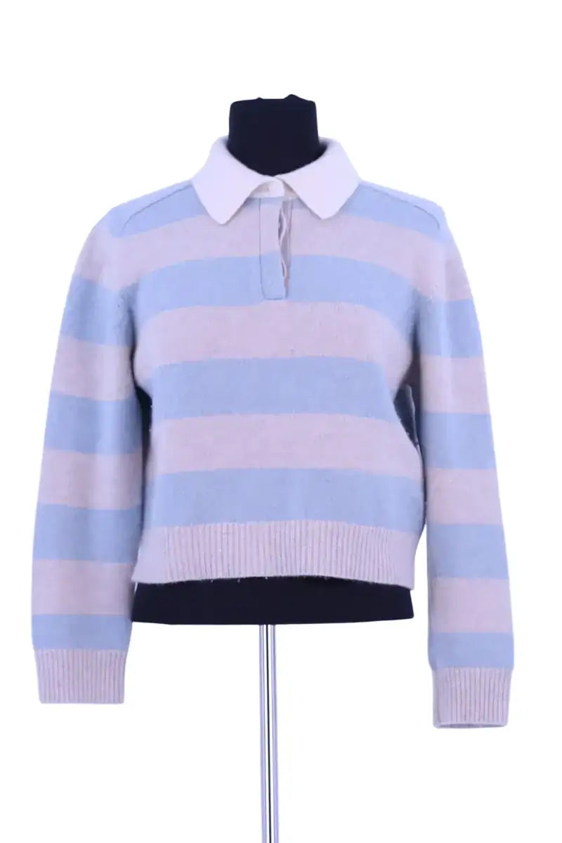 Pull Kujten Bleu en Cachemire, taille L - Seconde Main