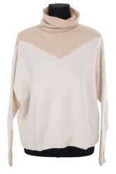 Pull Kujten Ecru en Cachemire, taille M - Seconde Main
