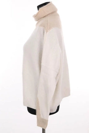 Pull Kujten Ecru en Cachemire