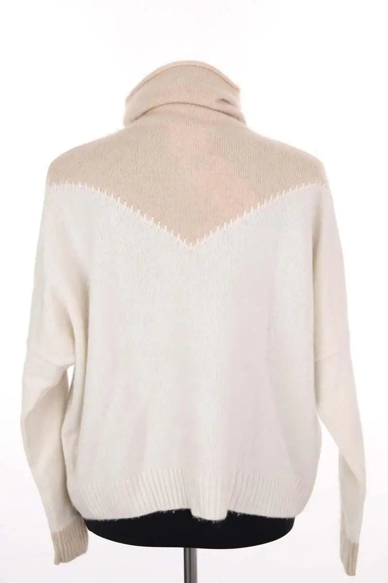 Pull Kujten Ecru en Cachemire