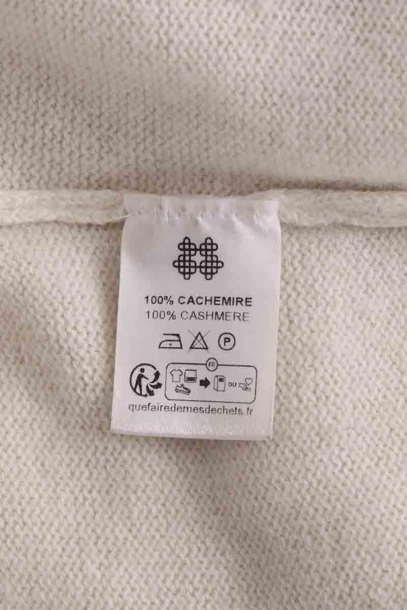 Pull Kujten Ecru en Cachemire