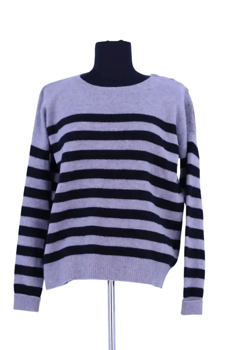 Pull Kujten Gris en Cachemire, taille M - Seconde Main