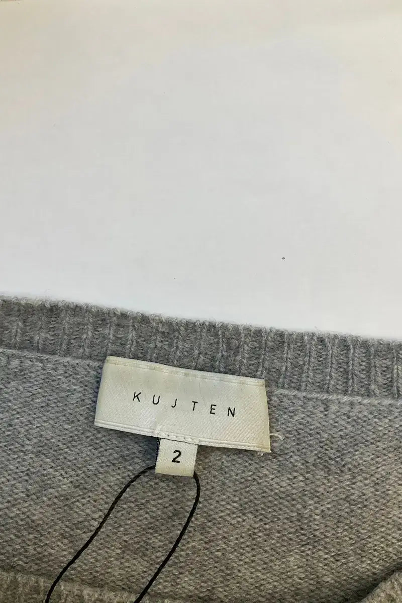 Pull Kujten Gris en Cachemire