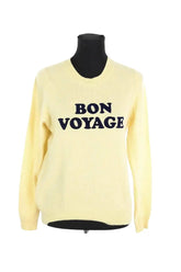 Pull Kujten Jaune en Cachemire, taille L - Seconde Main