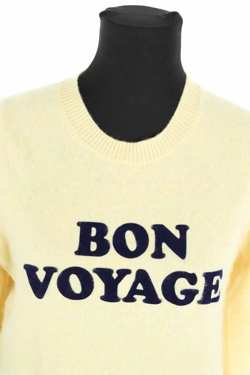 Pull Kujten Jaune en Cachemire