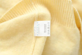Pull Kujten Jaune en Cachemire