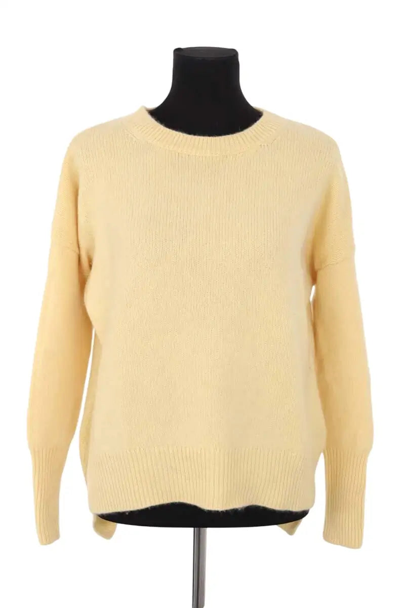 Pull Kujten Jaune en Cachemire, taille M - Seconde Main