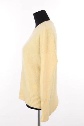 Pull Kujten Jaune en Cachemire
