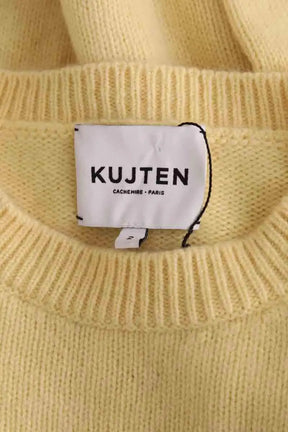 Pull Kujten Jaune en Cachemire
