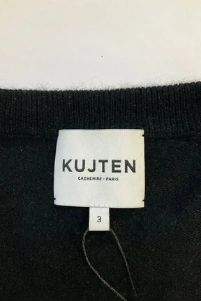 Pull Kujten Noir en Cachemire