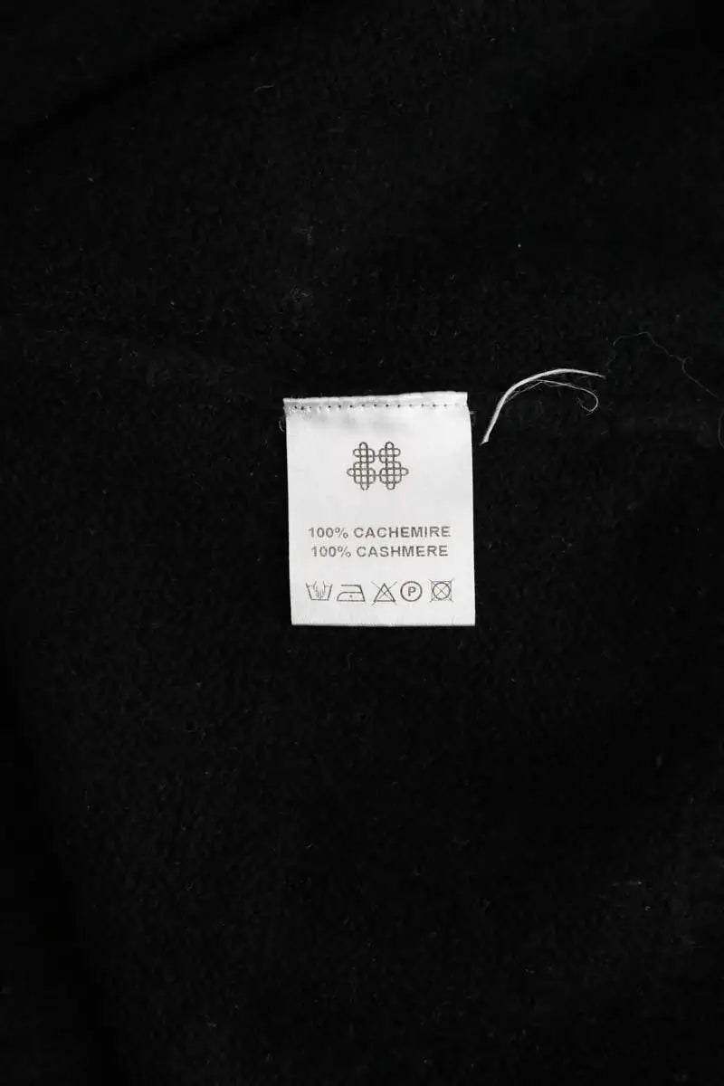 Pull Kujten Noir en Cachemire