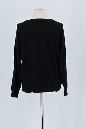 Pull Kujten Noir en Cachemire