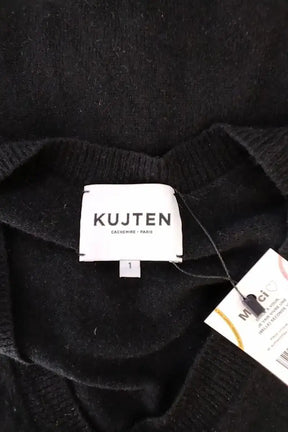 Pull Kujten Noir en Cachemire