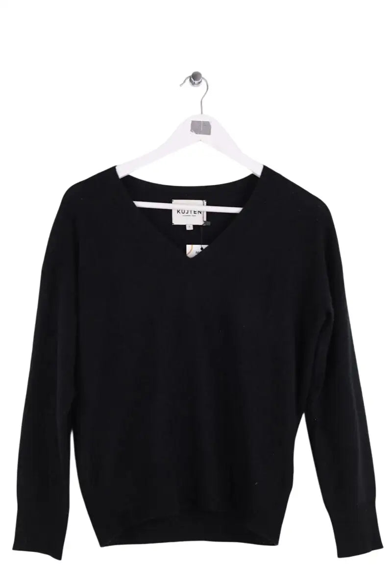 Pull Kujten Noir en Cachemire, taille S - Seconde Main