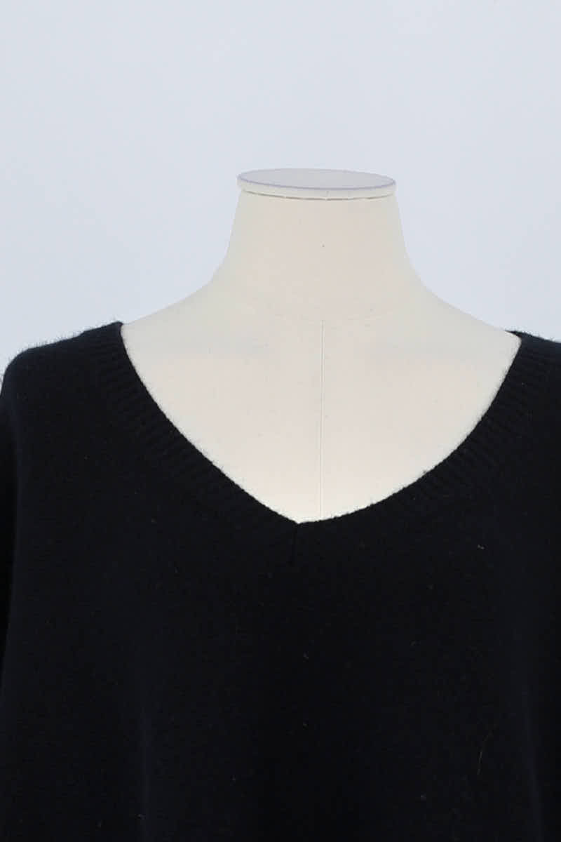 Pull Kujten Noir en Cachemire
