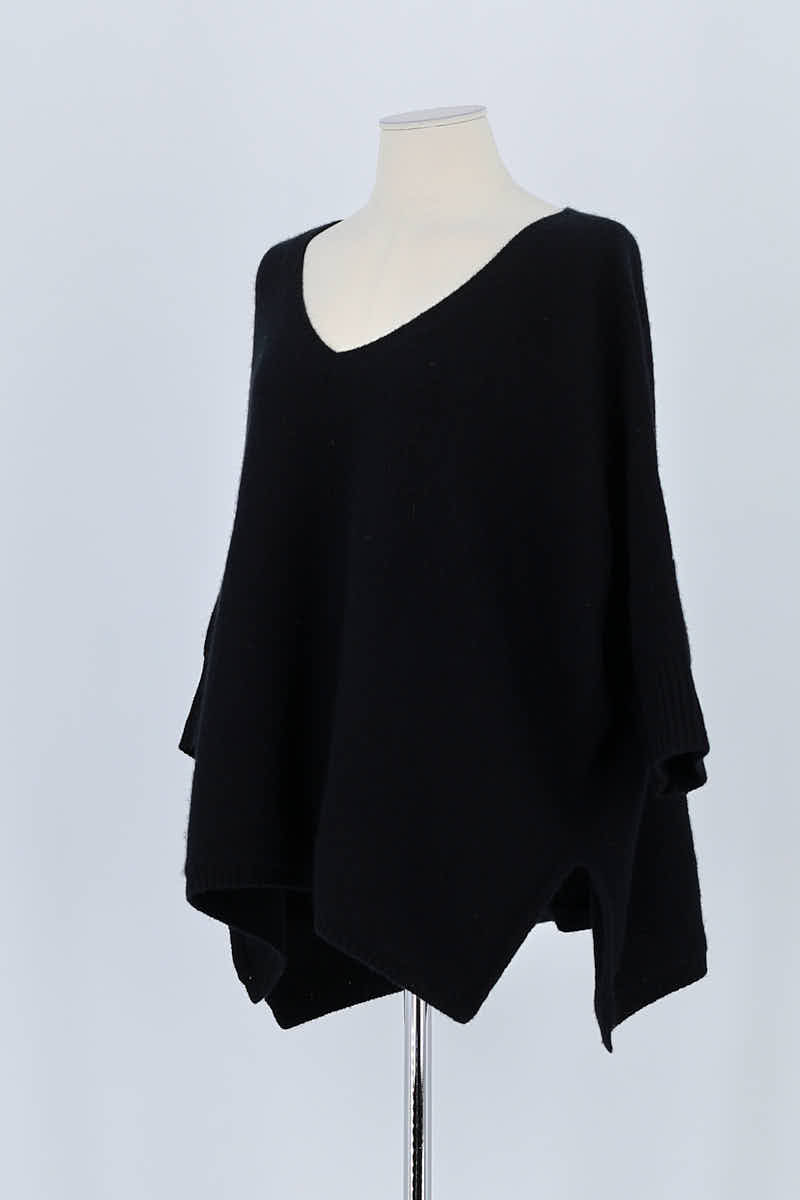 Pull Kujten Noir en Cachemire