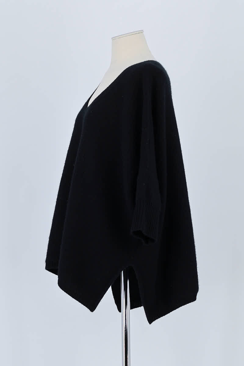 Pull Kujten Noir en Cachemire