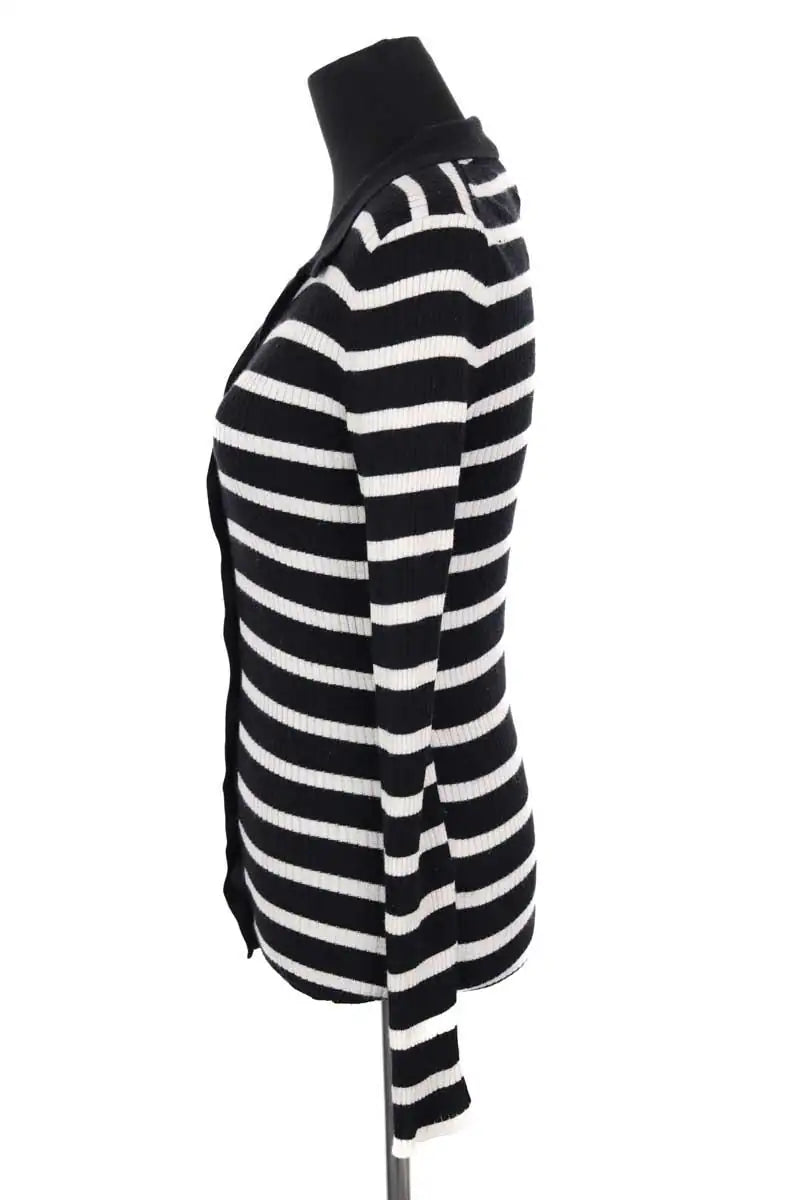Pull Kujten Noir en Soie