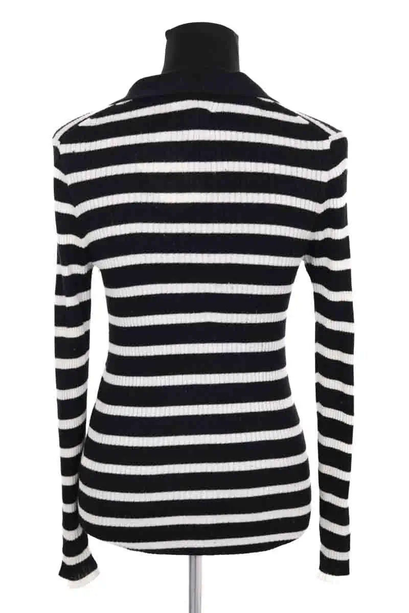 Pull Kujten Noir en Soie