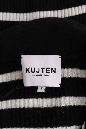 Pull Kujten Noir en Soie