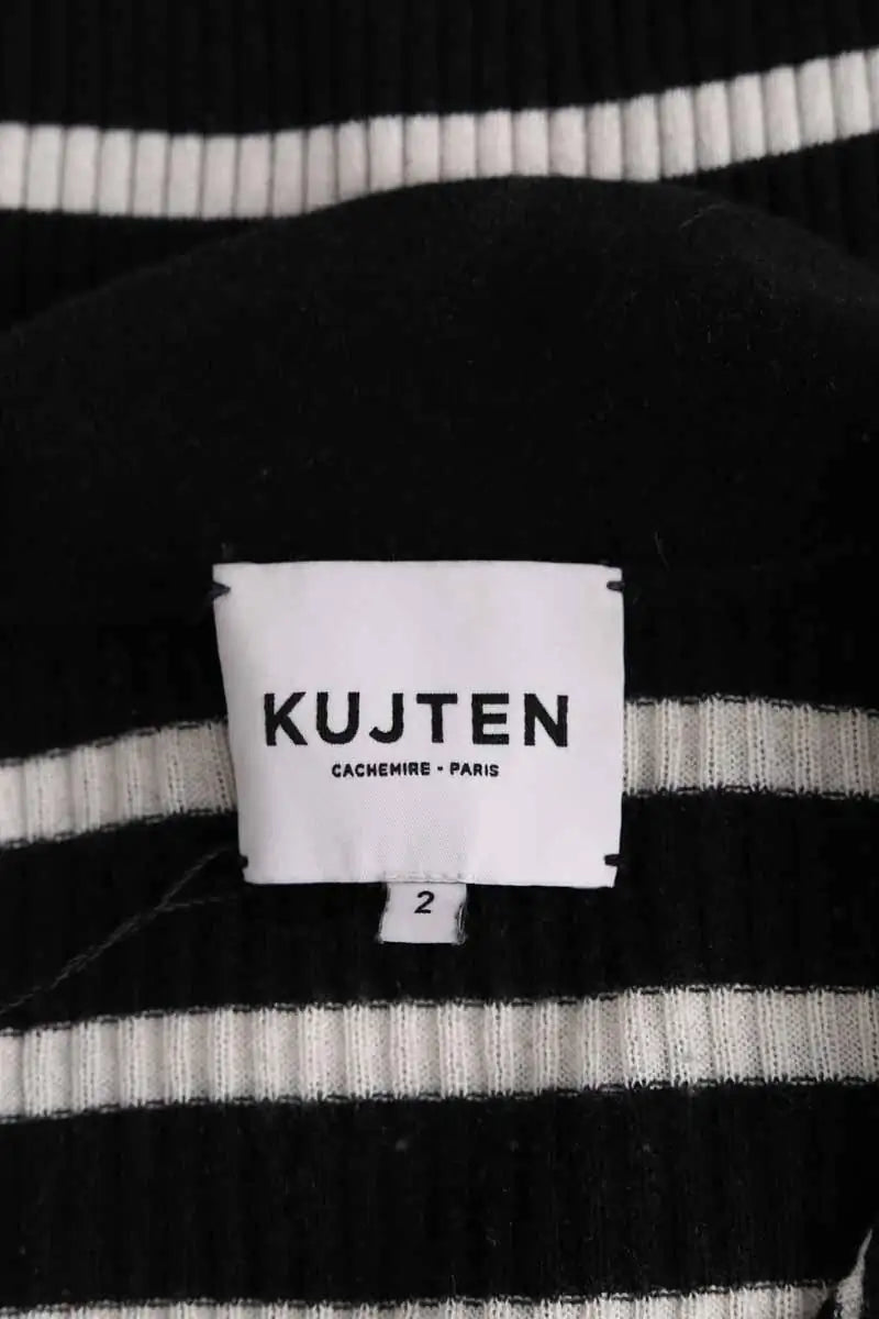 Pull Kujten Noir en Soie