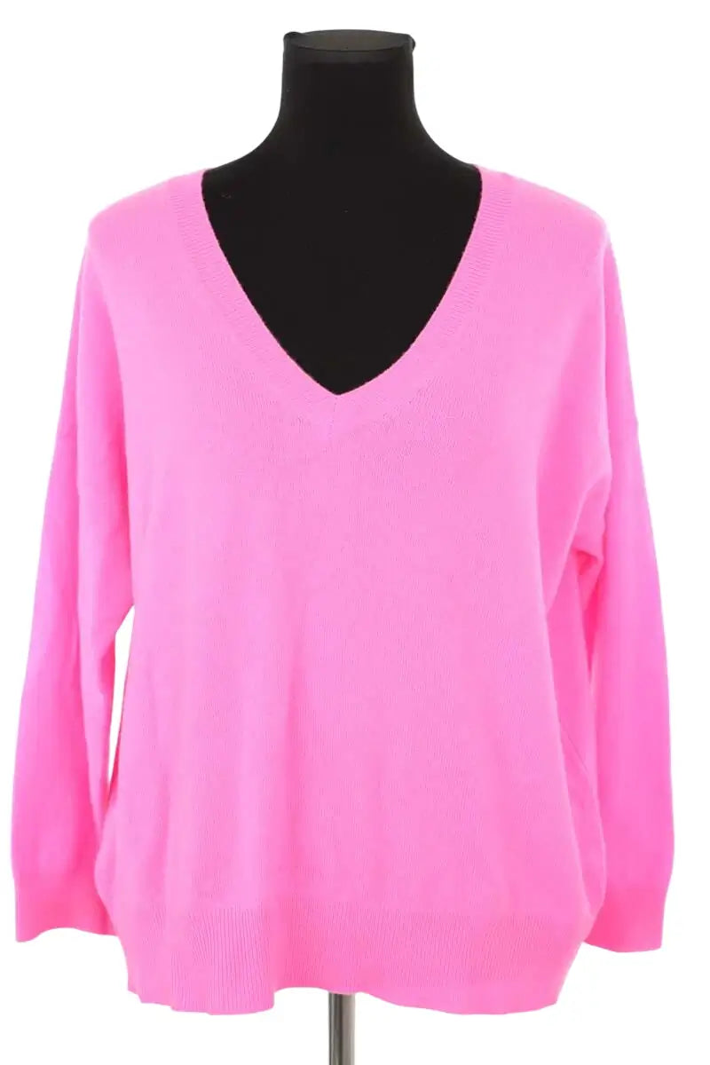 Pull Kujten Rose en Cachemire, taille M - Seconde Main
