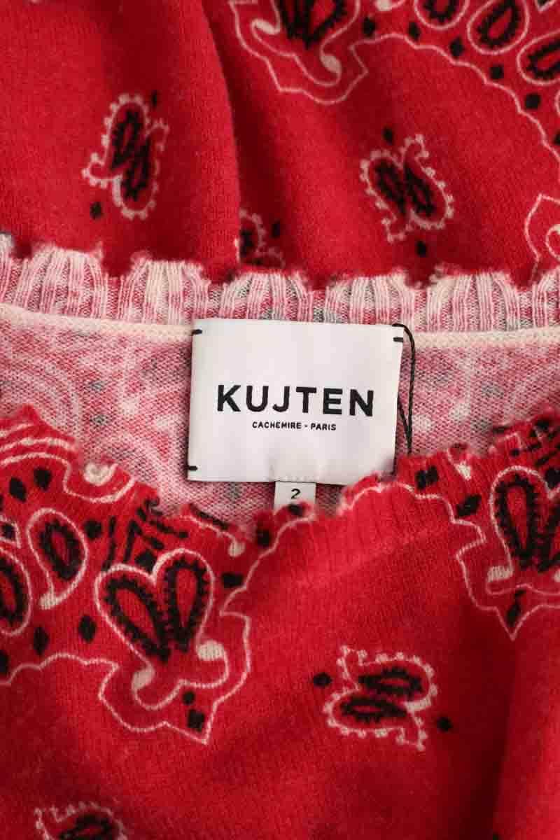 Pull Kujten Rouge en Cachemire