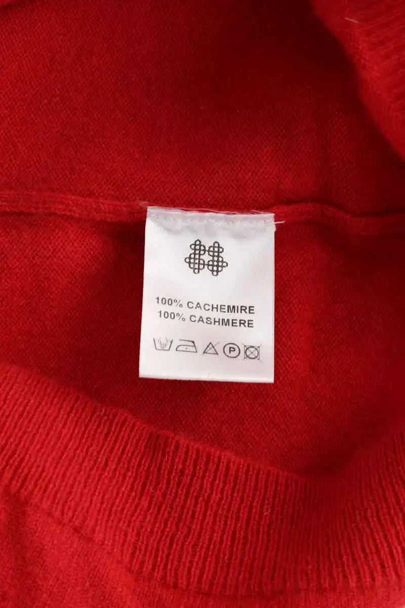 Pull Kujten Rouge en Cachemire