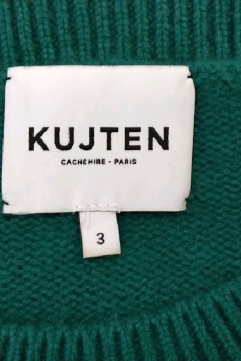 Pull Kujten Vert en Cachemire