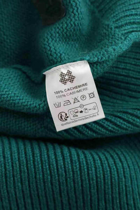 Pull Kujten Vert en Cachemire