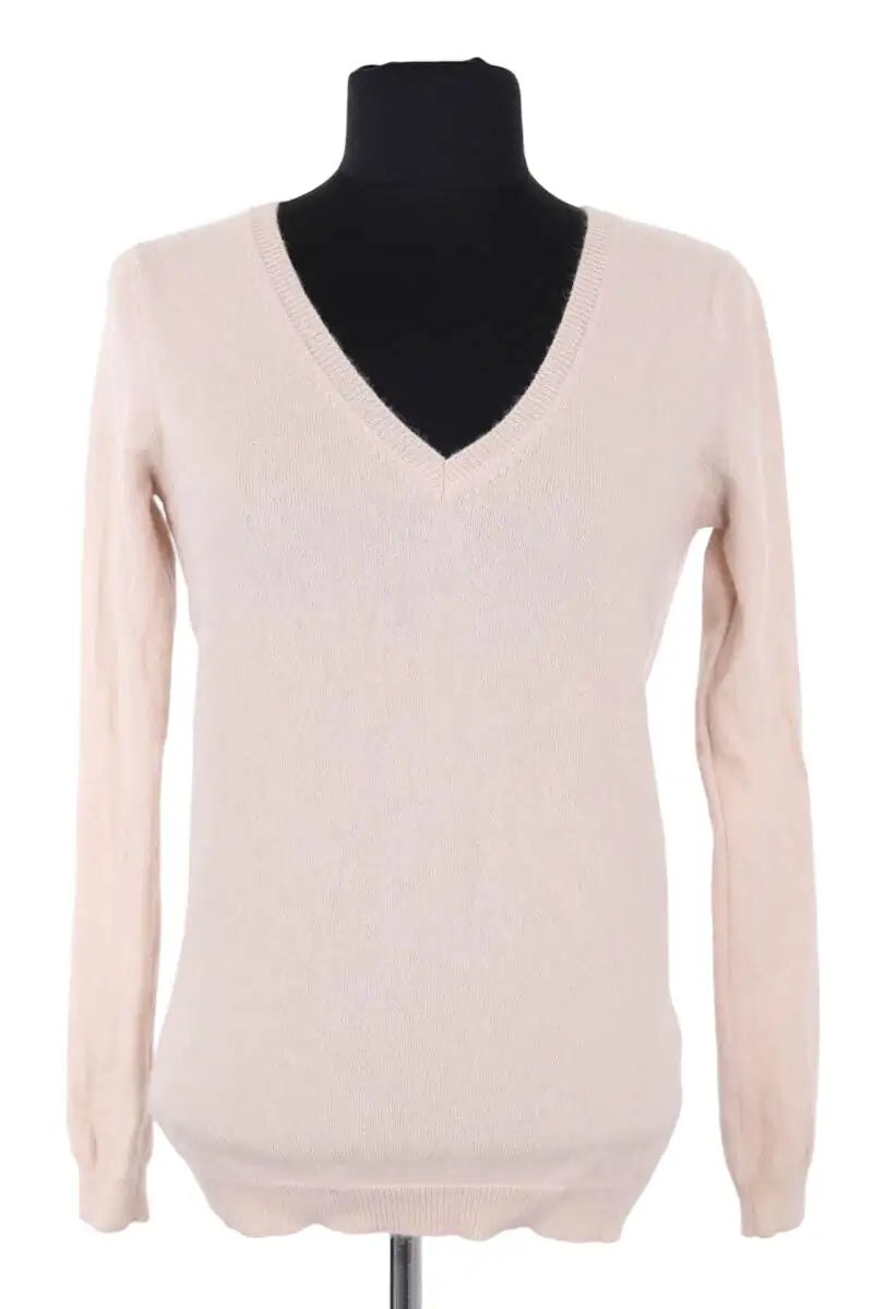 Pull Kujten Vicky Beige en Cachemire, taille M - Seconde Main