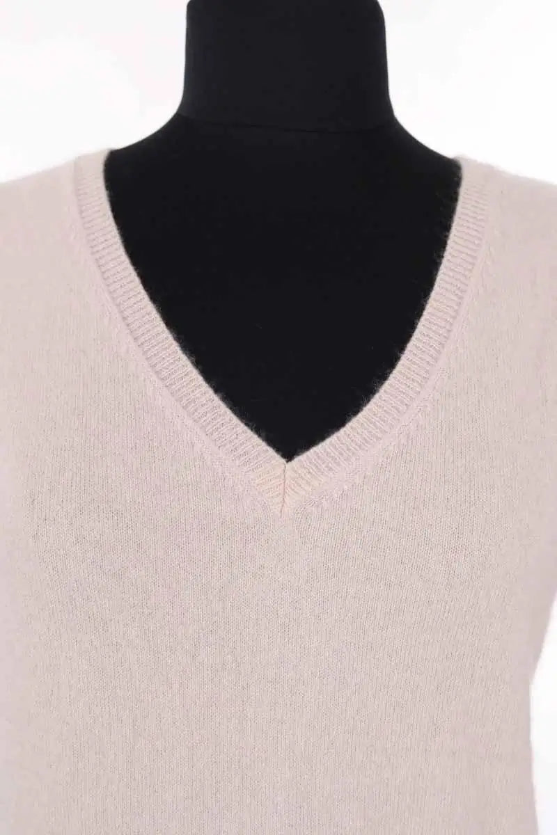 Pull Kujten Vicky Beige en Cachemire