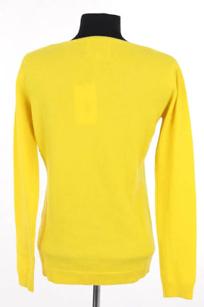 Pull Kujten Vicky Jaune en Cachemire