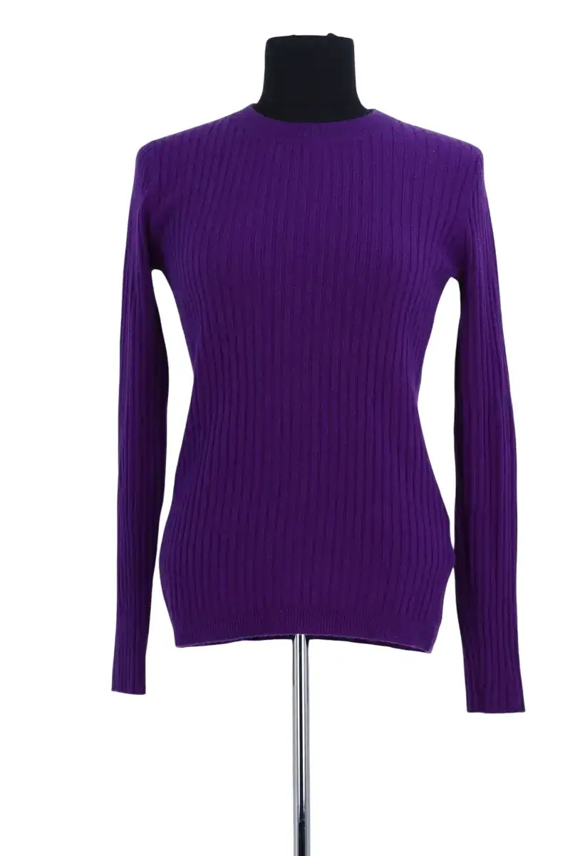 Pull Kujten Violet en Cachemire, taille M - Seconde Main
