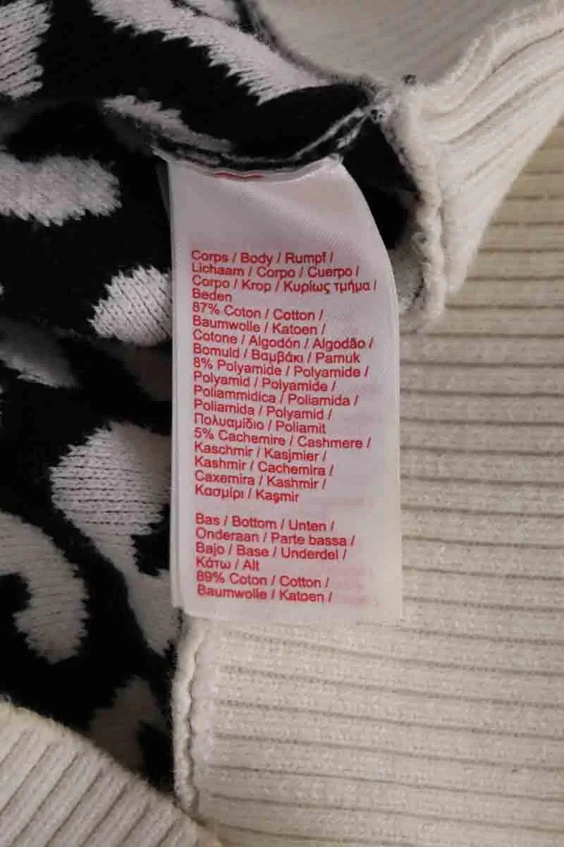 Pull Lacoste Blanc en Coton