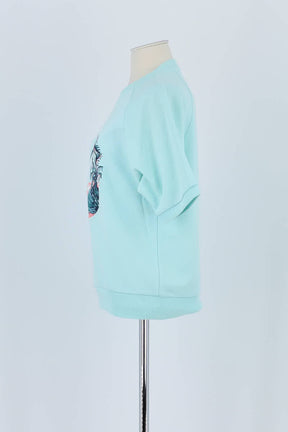 Pull Lacoste Bleu en Coton